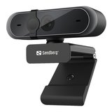 Camera Web Sandberg 133-95 Pro, Full HD 1080p, USB, microfon stereo, negru